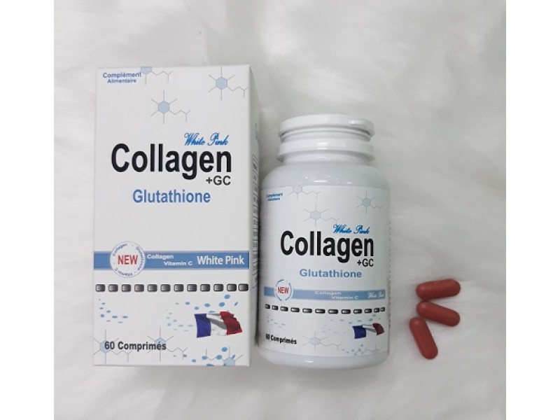 Viên uống trắng da Collagen  + GC Glutathione