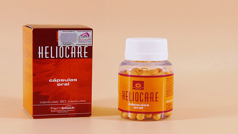 viên uống chống nắng heliocare oral