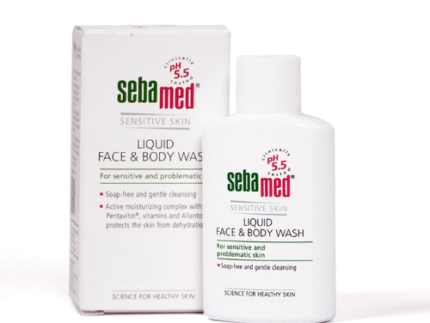 Sebamed Sensitive Skin Liquid Face & Body Wash Ph5.5 200ml