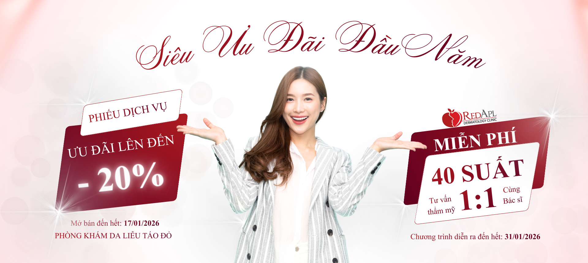 Ưu đãi tư vấn thẩm mỹ 1:1